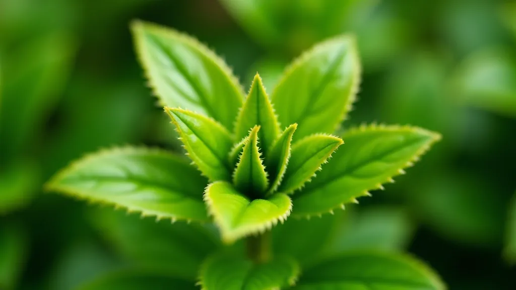 Close-up of rare plant specimen in garden setting